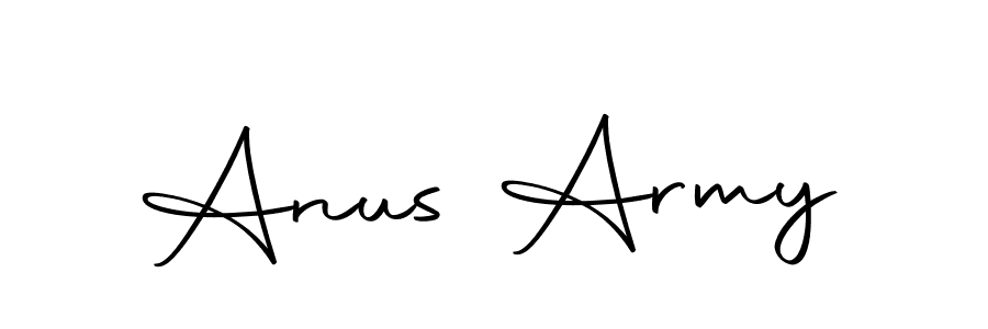 You should practise on your own different ways (Autography-DOLnW) to write your name (Anus Army) in signature. don't let someone else do it for you. Anus Army signature style 10 images and pictures png