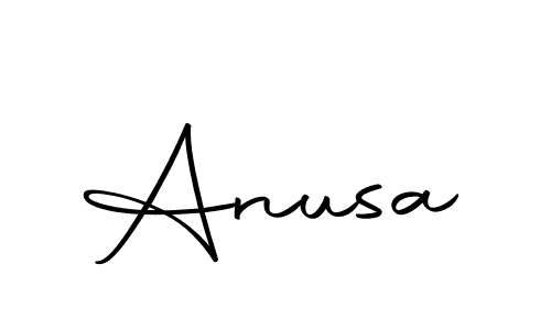 Anusa stylish signature style. Best Handwritten Sign (Autography-DOLnW) for my name. Handwritten Signature Collection Ideas for my name Anusa. Anusa signature style 10 images and pictures png