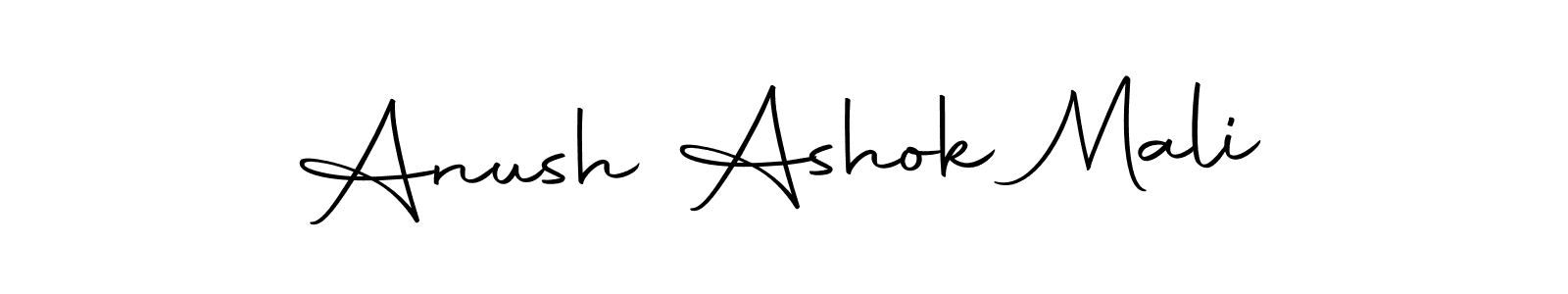 Make a short Anush Ashok Mali signature style. Manage your documents anywhere anytime using Autography-DOLnW. Create and add eSignatures, submit forms, share and send files easily. Anush Ashok Mali signature style 10 images and pictures png