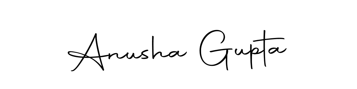 if you are searching for the best signature style for your name Anusha Gupta. so please give up your signature search. here we have designed multiple signature styles  using Autography-DOLnW. Anusha Gupta signature style 10 images and pictures png