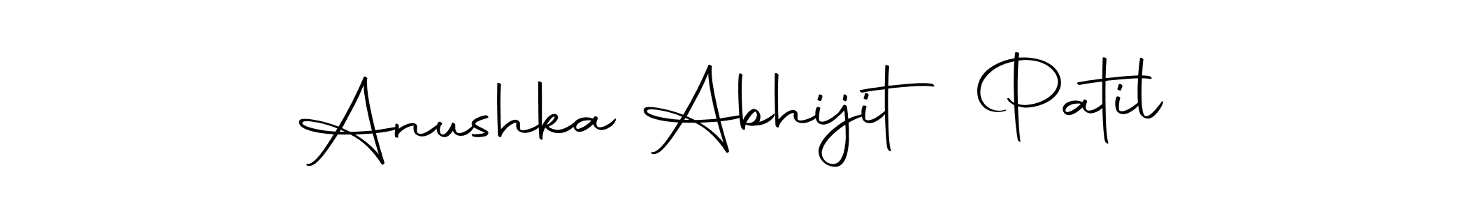 if you are searching for the best signature style for your name Anushka Abhijit Patil. so please give up your signature search. here we have designed multiple signature styles  using Autography-DOLnW. Anushka Abhijit Patil signature style 10 images and pictures png