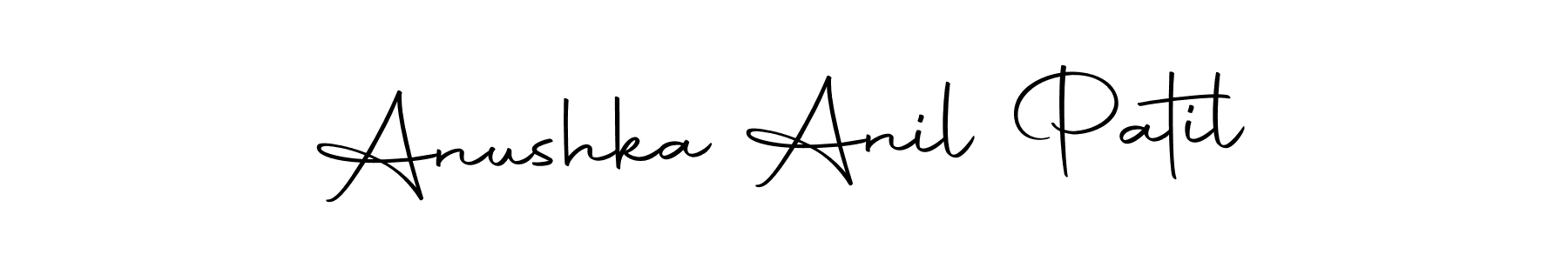 Make a beautiful signature design for name Anushka Anil Patil. Use this online signature maker to create a handwritten signature for free. Anushka Anil Patil signature style 10 images and pictures png