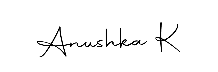 You can use this online signature creator to create a handwritten signature for the name Anushka K. This is the best online autograph maker. Anushka K signature style 10 images and pictures png