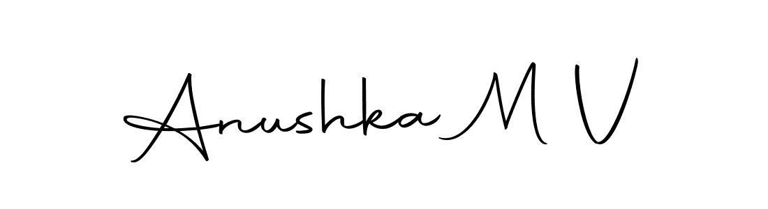 See photos of Anushka M V official signature by Spectra . Check more albums & portfolios. Read reviews & check more about Autography-DOLnW font. Anushka M V signature style 10 images and pictures png