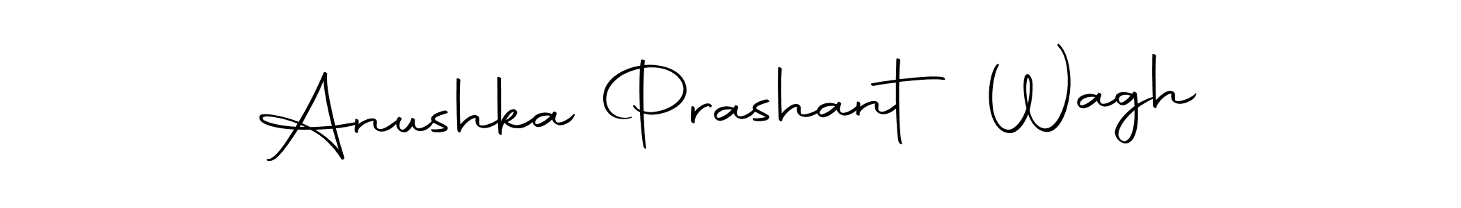 Design your own signature with our free online signature maker. With this signature software, you can create a handwritten (Autography-DOLnW) signature for name Anushka Prashant Wagh. Anushka Prashant Wagh signature style 10 images and pictures png