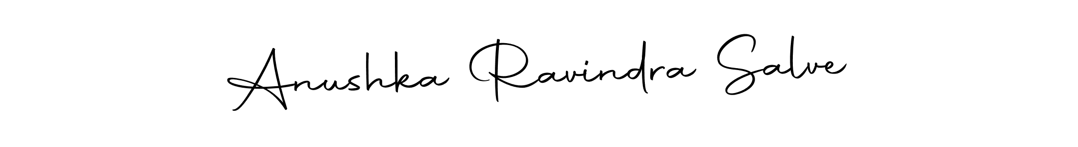 Design your own signature with our free online signature maker. With this signature software, you can create a handwritten (Autography-DOLnW) signature for name Anushka Ravindra Salve. Anushka Ravindra Salve signature style 10 images and pictures png