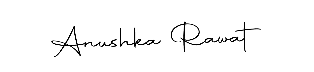 How to make Anushka Rawat signature? Autography-DOLnW is a professional autograph style. Create handwritten signature for Anushka Rawat name. Anushka Rawat signature style 10 images and pictures png