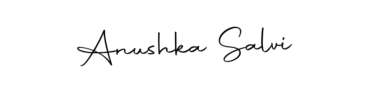 The best way (Autography-DOLnW) to make a short signature is to pick only two or three words in your name. The name Anushka Salvi include a total of six letters. For converting this name. Anushka Salvi signature style 10 images and pictures png