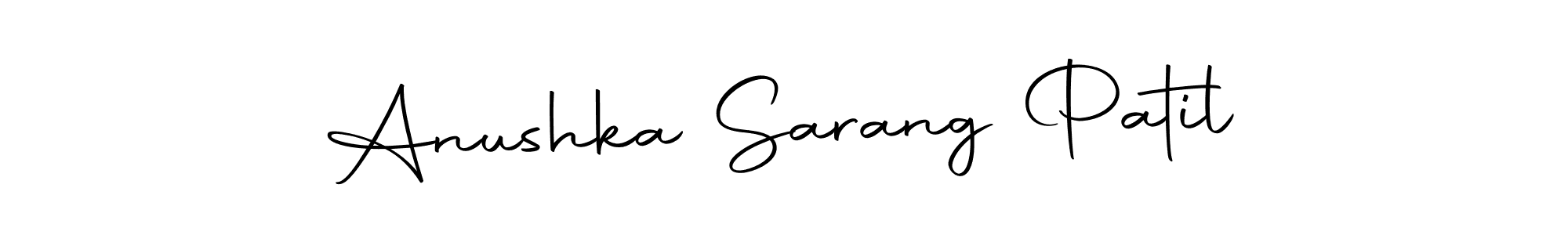 Once you've used our free online signature maker to create your best signature Autography-DOLnW style, it's time to enjoy all of the benefits that Anushka Sarang Patil name signing documents. Anushka Sarang Patil signature style 10 images and pictures png