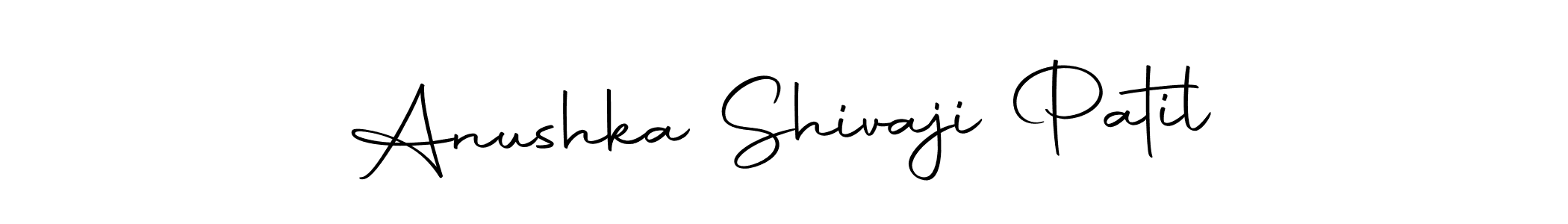 Design your own signature with our free online signature maker. With this signature software, you can create a handwritten (Autography-DOLnW) signature for name Anushka Shivaji Patil. Anushka Shivaji Patil signature style 10 images and pictures png