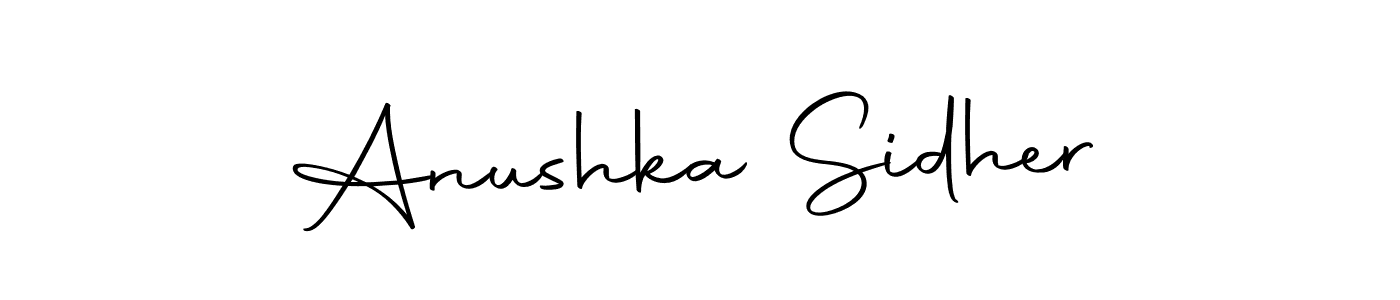 if you are searching for the best signature style for your name Anushka Sidher. so please give up your signature search. here we have designed multiple signature styles  using Autography-DOLnW. Anushka Sidher signature style 10 images and pictures png