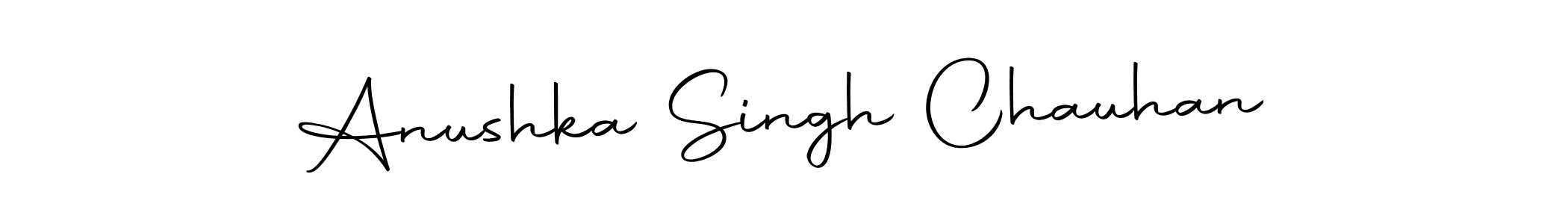 Use a signature maker to create a handwritten signature online. With this signature software, you can design (Autography-DOLnW) your own signature for name Anushka Singh Chauhan. Anushka Singh Chauhan signature style 10 images and pictures png