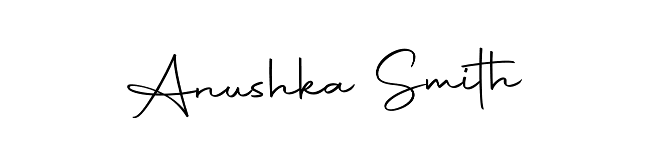 Make a short Anushka Smith signature style. Manage your documents anywhere anytime using Autography-DOLnW. Create and add eSignatures, submit forms, share and send files easily. Anushka Smith signature style 10 images and pictures png