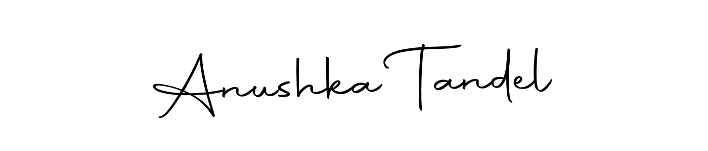 Make a beautiful signature design for name Anushka Tandel. With this signature (Autography-DOLnW) style, you can create a handwritten signature for free. Anushka Tandel signature style 10 images and pictures png