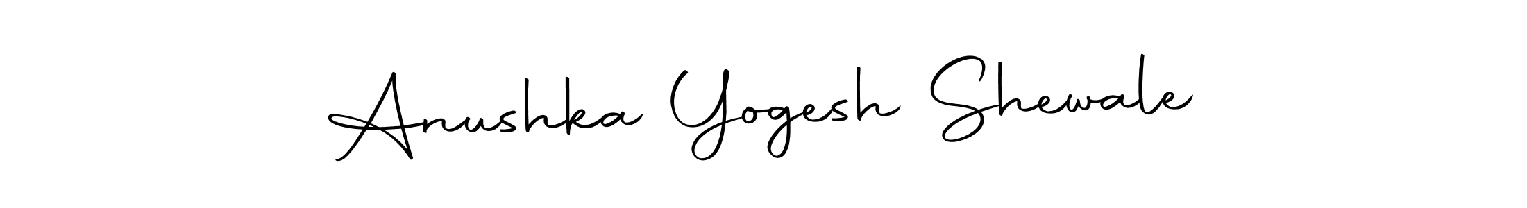 Also You can easily find your signature by using the search form. We will create Anushka Yogesh Shewale name handwritten signature images for you free of cost using Autography-DOLnW sign style. Anushka Yogesh Shewale signature style 10 images and pictures png
