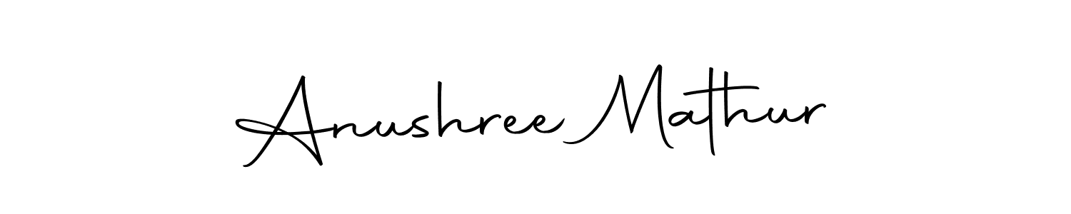 How to Draw Anushree Mathur signature style? Autography-DOLnW is a latest design signature styles for name Anushree Mathur. Anushree Mathur signature style 10 images and pictures png