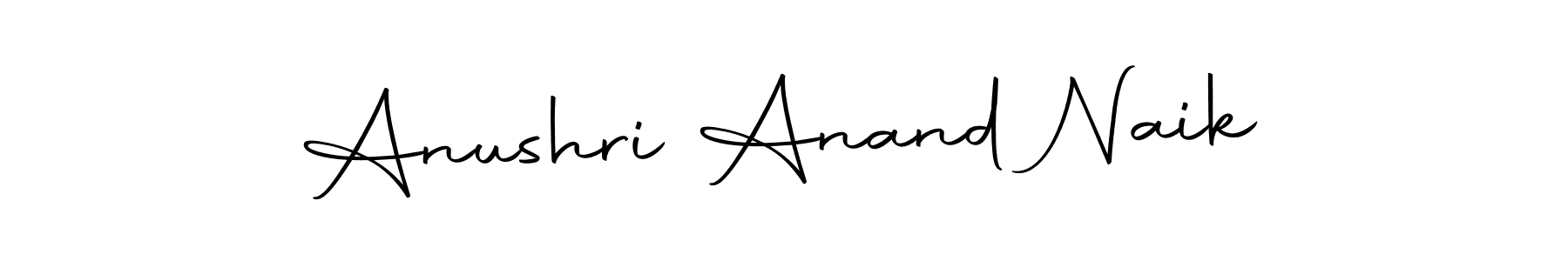 Similarly Autography-DOLnW is the best handwritten signature design. Signature creator online .You can use it as an online autograph creator for name Anushri Anand Naik. Anushri Anand Naik signature style 10 images and pictures png