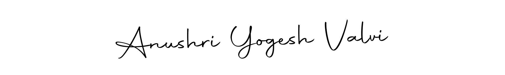 if you are searching for the best signature style for your name Anushri Yogesh Valvi. so please give up your signature search. here we have designed multiple signature styles  using Autography-DOLnW. Anushri Yogesh Valvi signature style 10 images and pictures png