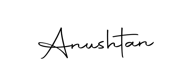 How to make Anushtan name signature. Use Autography-DOLnW style for creating short signs online. This is the latest handwritten sign. Anushtan signature style 10 images and pictures png