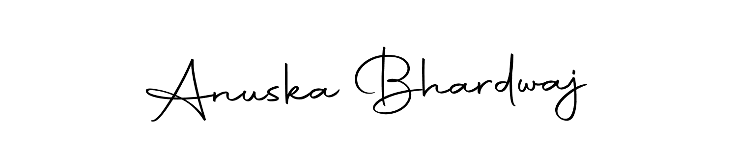 if you are searching for the best signature style for your name Anuska Bhardwaj. so please give up your signature search. here we have designed multiple signature styles  using Autography-DOLnW. Anuska Bhardwaj signature style 10 images and pictures png