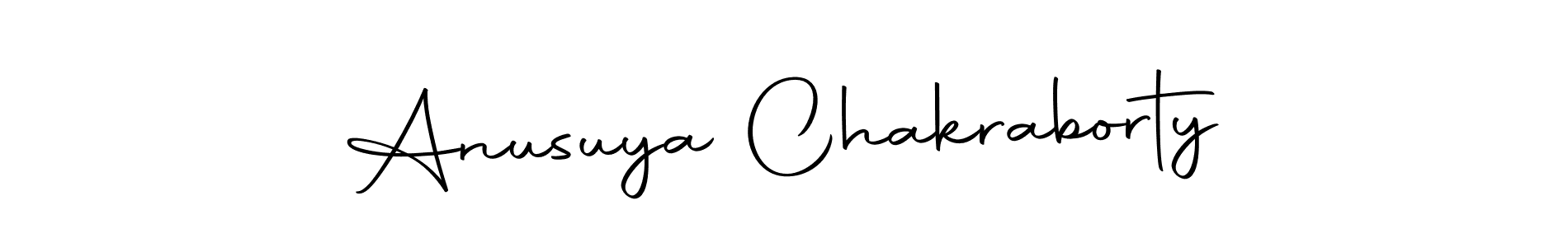 Anusuya Chakraborty stylish signature style. Best Handwritten Sign (Autography-DOLnW) for my name. Handwritten Signature Collection Ideas for my name Anusuya Chakraborty. Anusuya Chakraborty signature style 10 images and pictures png