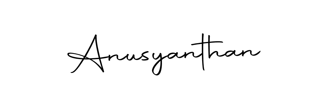 You should practise on your own different ways (Autography-DOLnW) to write your name (Anusyanthan) in signature. don't let someone else do it for you. Anusyanthan signature style 10 images and pictures png