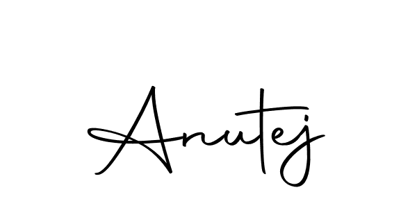 if you are searching for the best signature style for your name Anutej. so please give up your signature search. here we have designed multiple signature styles  using Autography-DOLnW. Anutej signature style 10 images and pictures png