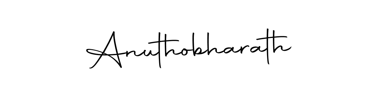 How to make Anuthobharath signature? Autography-DOLnW is a professional autograph style. Create handwritten signature for Anuthobharath name. Anuthobharath signature style 10 images and pictures png