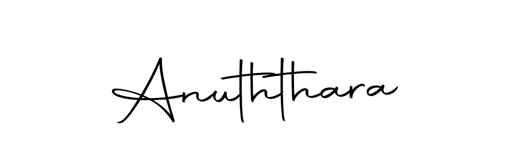 Use a signature maker to create a handwritten signature online. With this signature software, you can design (Autography-DOLnW) your own signature for name Anuththara. Anuththara signature style 10 images and pictures png