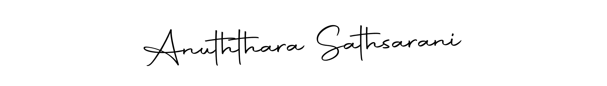 Also we have Anuththara Sathsarani name is the best signature style. Create professional handwritten signature collection using Autography-DOLnW autograph style. Anuththara Sathsarani signature style 10 images and pictures png