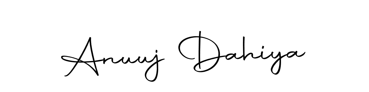 Here are the top 10 professional signature styles for the name Anuuj Dahiya. These are the best autograph styles you can use for your name. Anuuj Dahiya signature style 10 images and pictures png