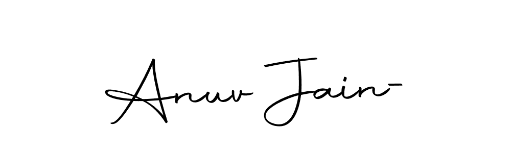 Anuv Jain- stylish signature style. Best Handwritten Sign (Autography-DOLnW) for my name. Handwritten Signature Collection Ideas for my name Anuv Jain-. Anuv Jain- signature style 10 images and pictures png