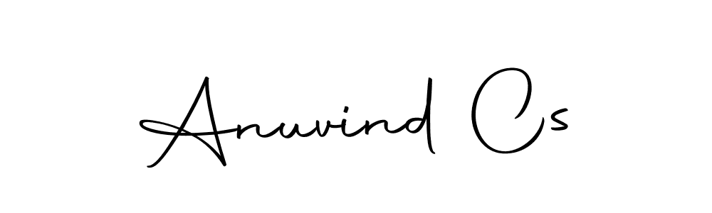 It looks lik you need a new signature style for name Anuvind Cs. Design unique handwritten (Autography-DOLnW) signature with our free signature maker in just a few clicks. Anuvind Cs signature style 10 images and pictures png