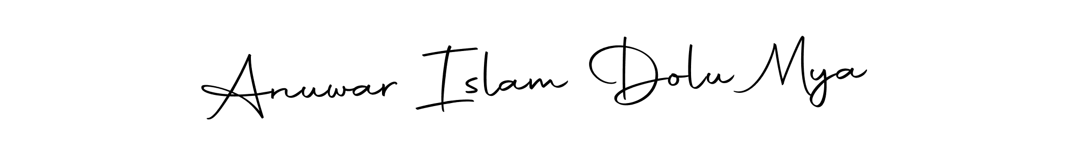 Once you've used our free online signature maker to create your best signature Autography-DOLnW style, it's time to enjoy all of the benefits that Anuwar Islam Dolu Mya name signing documents. Anuwar Islam Dolu Mya signature style 10 images and pictures png