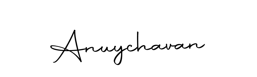 Make a beautiful signature design for name Anuychavan. Use this online signature maker to create a handwritten signature for free. Anuychavan signature style 10 images and pictures png