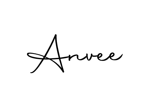 Use a signature maker to create a handwritten signature online. With this signature software, you can design (Autography-DOLnW) your own signature for name Anvee. Anvee signature style 10 images and pictures png