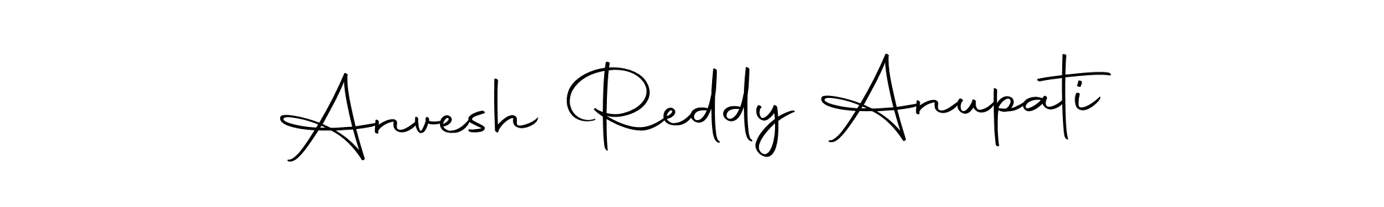 Create a beautiful signature design for name Anvesh Reddy Anupati. With this signature (Autography-DOLnW) fonts, you can make a handwritten signature for free. Anvesh Reddy Anupati signature style 10 images and pictures png