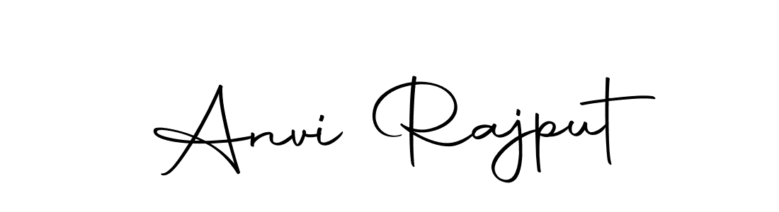 Anvi Rajput stylish signature style. Best Handwritten Sign (Autography-DOLnW) for my name. Handwritten Signature Collection Ideas for my name Anvi Rajput. Anvi Rajput signature style 10 images and pictures png