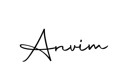 Make a beautiful signature design for name Anvim. Use this online signature maker to create a handwritten signature for free. Anvim signature style 10 images and pictures png