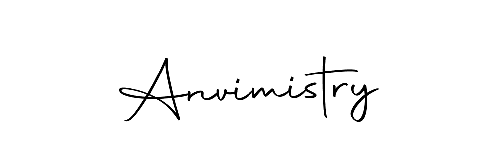 Make a beautiful signature design for name Anvimistry. With this signature (Autography-DOLnW) style, you can create a handwritten signature for free. Anvimistry signature style 10 images and pictures png