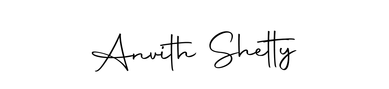 Make a beautiful signature design for name Anvith Shetty. With this signature (Autography-DOLnW) style, you can create a handwritten signature for free. Anvith Shetty signature style 10 images and pictures png