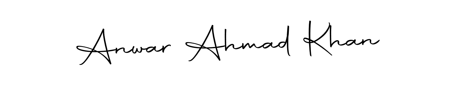 Use a signature maker to create a handwritten signature online. With this signature software, you can design (Autography-DOLnW) your own signature for name Anwar Ahmad Khan. Anwar Ahmad Khan signature style 10 images and pictures png