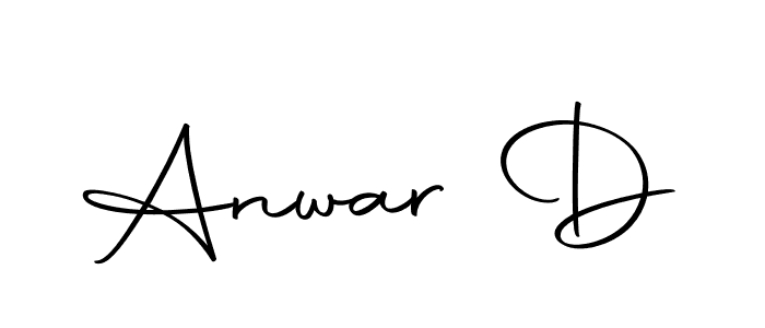 It looks lik you need a new signature style for name Anwar D. Design unique handwritten (Autography-DOLnW) signature with our free signature maker in just a few clicks. Anwar D signature style 10 images and pictures png