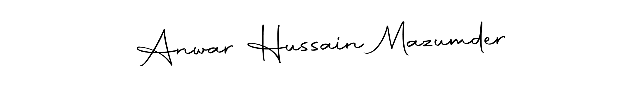 You can use this online signature creator to create a handwritten signature for the name Anwar Hussain Mazumder. This is the best online autograph maker. Anwar Hussain Mazumder signature style 10 images and pictures png