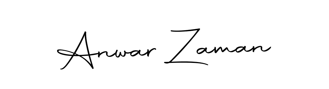 Create a beautiful signature design for name Anwar Zaman. With this signature (Autography-DOLnW) fonts, you can make a handwritten signature for free. Anwar Zaman signature style 10 images and pictures png