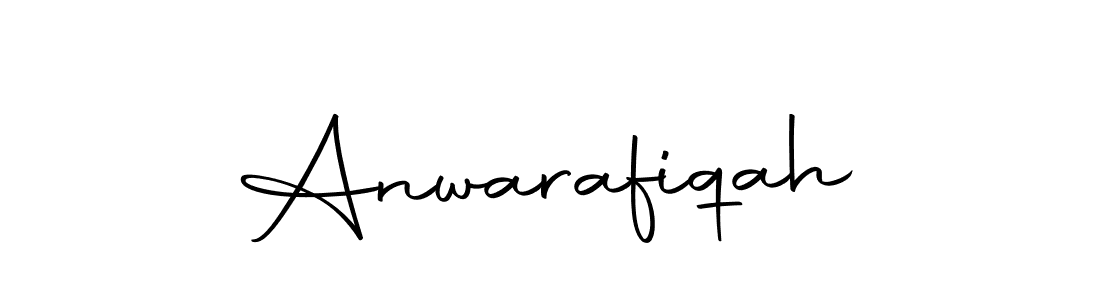 You can use this online signature creator to create a handwritten signature for the name Anwarafiqah. This is the best online autograph maker. Anwarafiqah signature style 10 images and pictures png