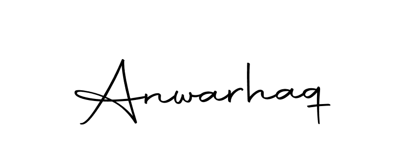 Make a beautiful signature design for name Anwarhaq. With this signature (Autography-DOLnW) style, you can create a handwritten signature for free. Anwarhaq signature style 10 images and pictures png