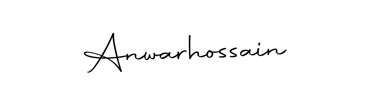 Design your own signature with our free online signature maker. With this signature software, you can create a handwritten (Autography-DOLnW) signature for name Anwarhossain. Anwarhossain signature style 10 images and pictures png