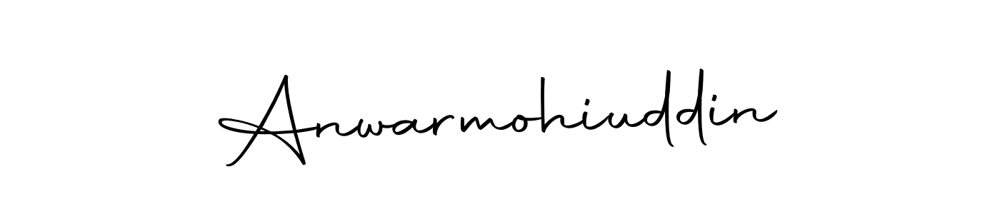 Make a beautiful signature design for name Anwarmohiuddin. With this signature (Autography-DOLnW) style, you can create a handwritten signature for free. Anwarmohiuddin signature style 10 images and pictures png