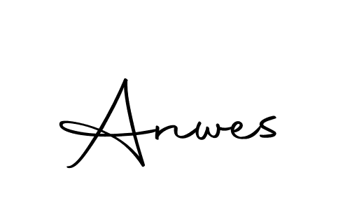 Anwes stylish signature style. Best Handwritten Sign (Autography-DOLnW) for my name. Handwritten Signature Collection Ideas for my name Anwes. Anwes signature style 10 images and pictures png